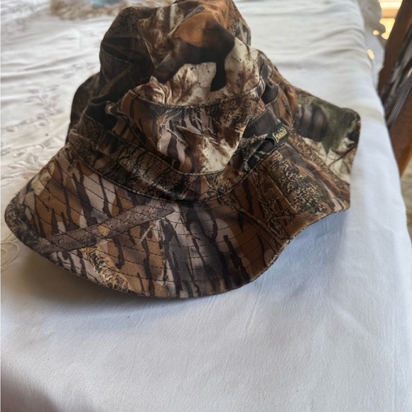 Mossy Oak GAMEHIDE hunting cap excellent condition drawstring for perfect fit - Picture 4 of 9